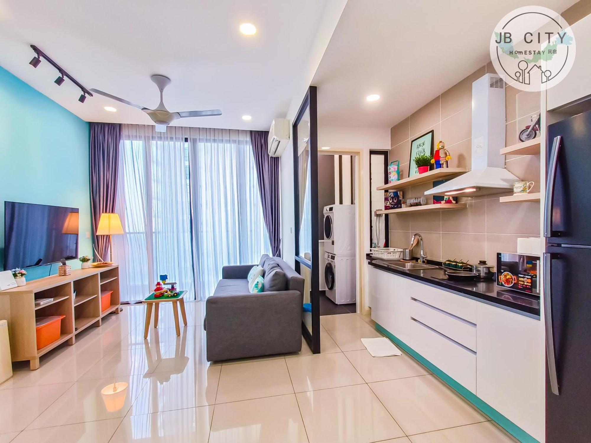 D'Pristine Suites By Rr Jbcity Nusajaya  Buitenkant foto