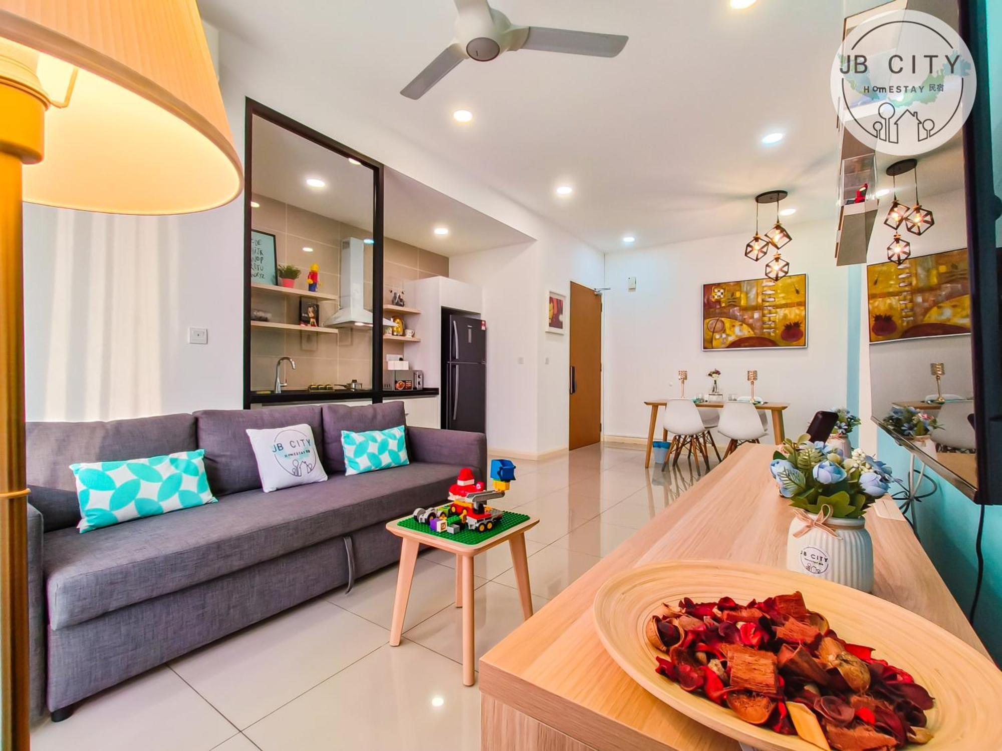 D'Pristine Suites By Rr Jbcity Nusajaya  Buitenkant foto