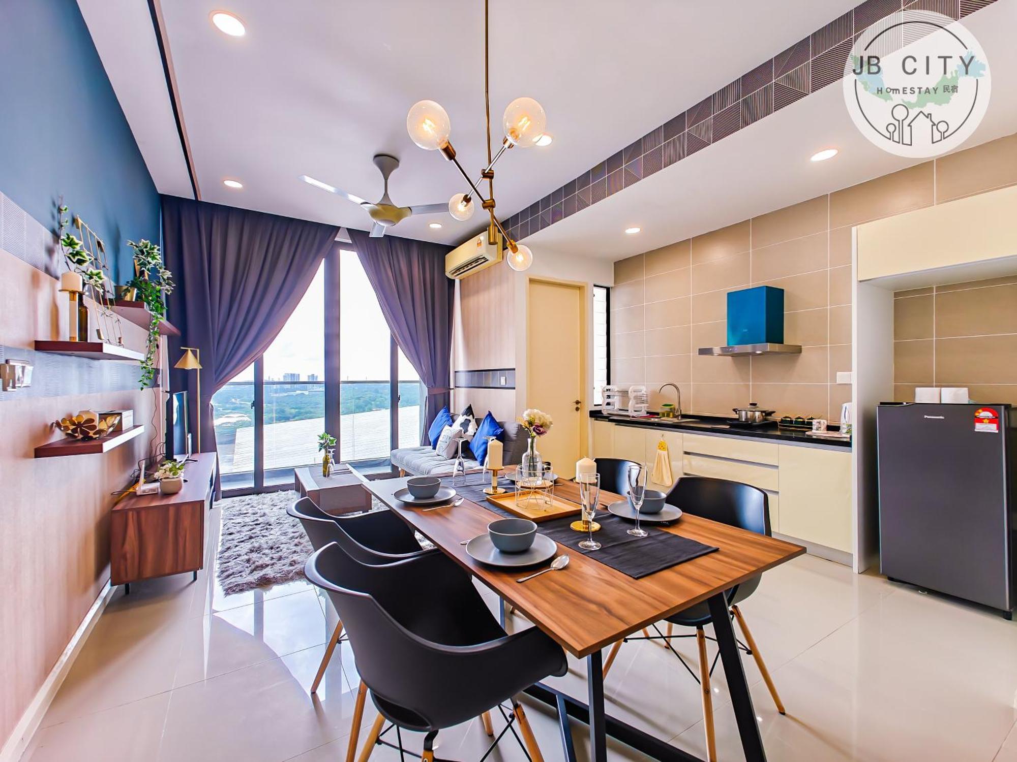 D'Pristine Suites By Rr Jbcity Nusajaya  Buitenkant foto
